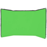 Manfrotto 13 ft Panoramic Background Kit - Chroma Green