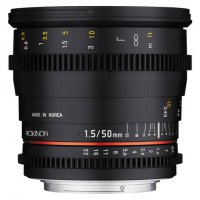 Rokinon 50mm T1.5 EF Mount Cinema Prime Lens