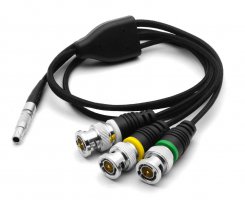 Red 3BNC-To-00 SYNC Cable