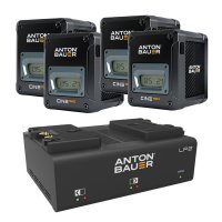 Anton Bauer Cine 150 V Mount Battery Three Pack