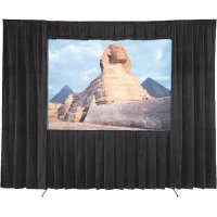 Da-Lite Ultra Velour Drapery Kit for Fast-Fold Projection Screens (9 x 12') Kit